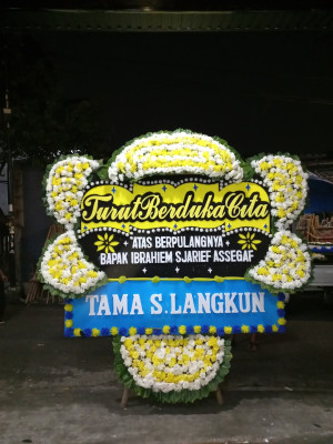 Papan Bunga Duka di Pasir Limau Kapas